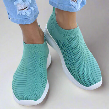 ECO slip in schuhe | Bequeme atmungsaktive Casual-Slip-On Schuhe für Damen