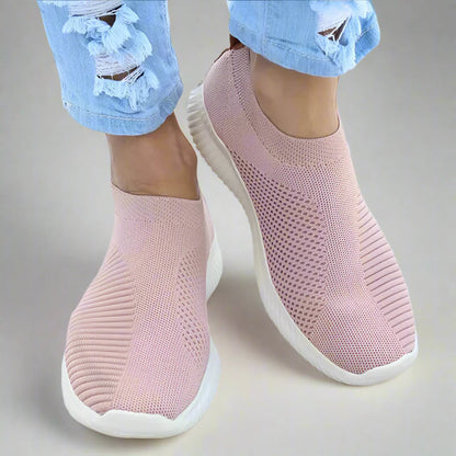 ECO slip in schuhe | Bequeme atmungsaktive Casual-Slip-On Schuhe für Damen