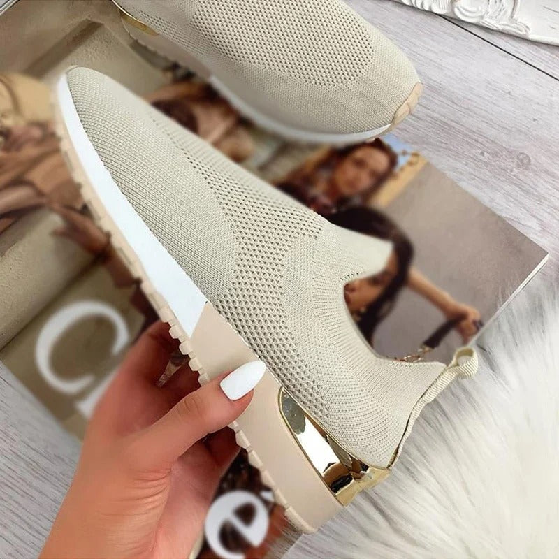 ECO slip in schuhe | Bequeme Slip-On Schuhe für Damen im Mesh-Design