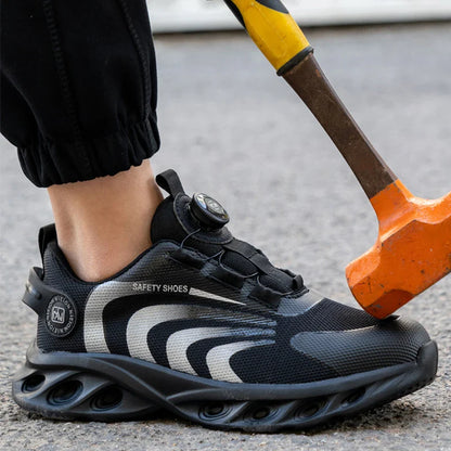 Tiger arbeitsschuhe | Leichte Arbeitsschuhe für Herren mit Stahlkappe und Rotationsschnalle