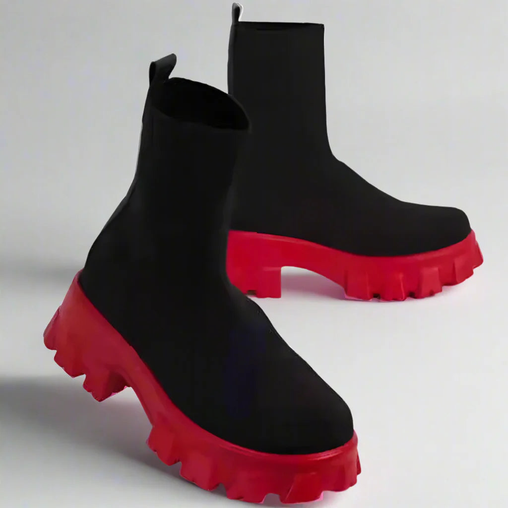 ECO stiefeletten | Elegante atmungsaktive Slip-On Stiefeletten für Damen