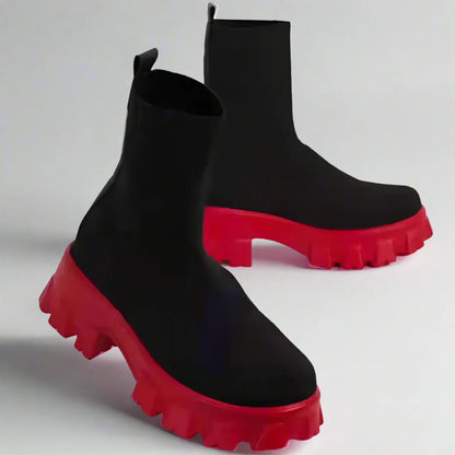 ECO stiefeletten | Elegante atmungsaktive Slip-On Stiefeletten für Damen
