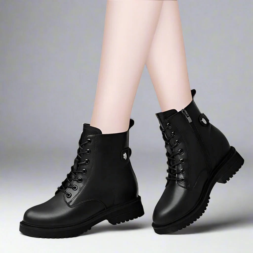 ECO stiefeletten | Comfortable outdoor Women's Thick soled ankle boots