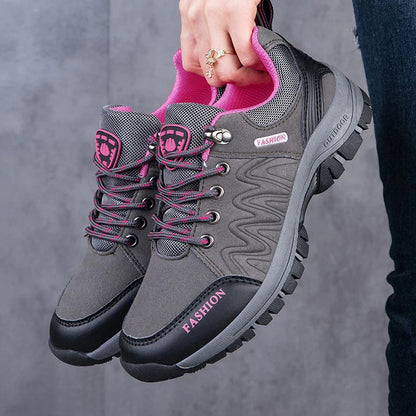 GEO Wanderschuhe | Bequeme Ergonomische Wasserdichte Freizeitschuhe für Frauen