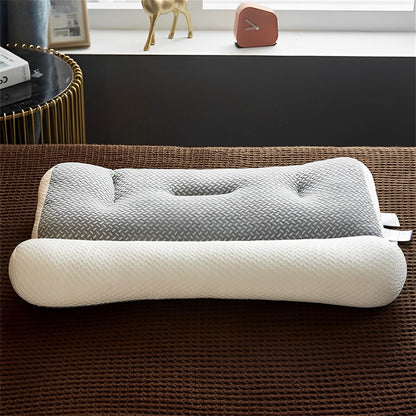 VitalSupport | Ergonomisches Orthopädisches Kissen Grau – Besser Schlafen