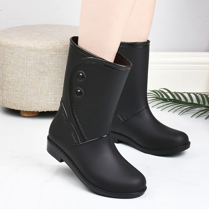 Modische Damen-Regenstiefel für den Herbst: Wasserfest & Komfortabel – Perfekt für jedes Wetter!