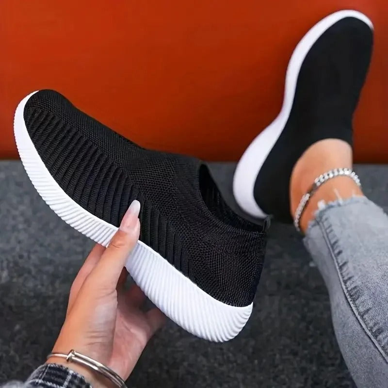 ECO slip in schuhe | Leichte Slip-On Schuhe für Damen im Mesh-Design