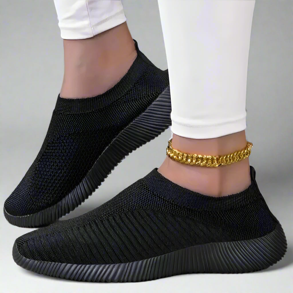 ECO slip in schuhe | Leichte Slip-On Schuhe für Damen im Mesh-Design