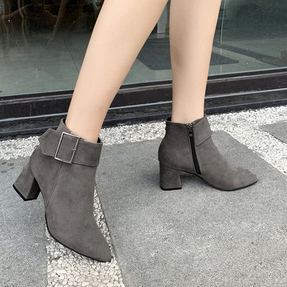 ECO stiefeletten | Vintage High Heel Damen Stiefeletten – Sexy und stilvoll