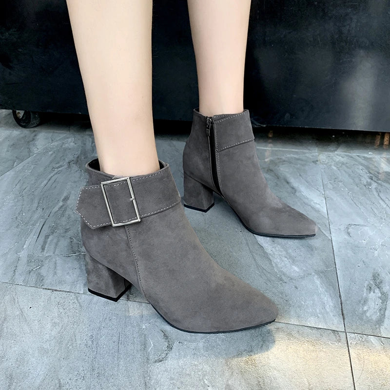 ECO stiefeletten | Vintage High Heel Damen Stiefeletten – Sexy und stilvoll