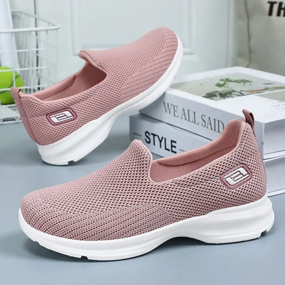 ECO slip in schuhe | Atmungsaktive bequeme Low-Top Slip-On Schuhe für Damen
