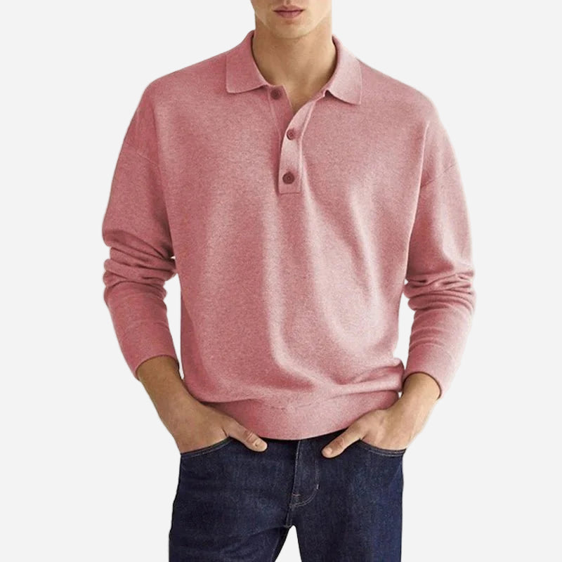 Langarmshirt für Herren - Casual & Elegant für den Winter