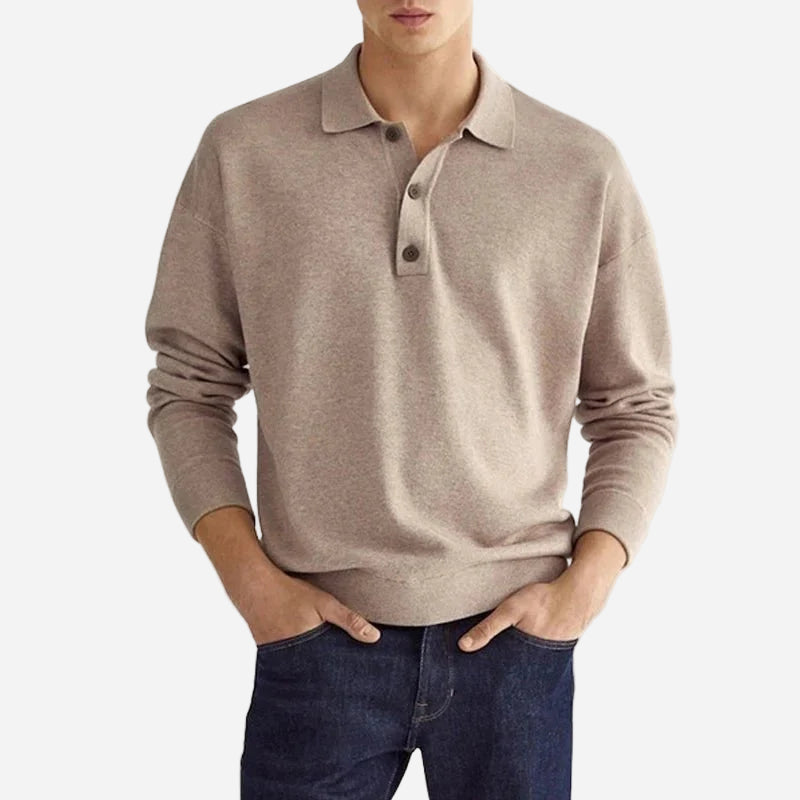 Langarmshirt für Herren - Casual & Elegant für den Winter