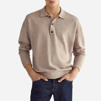 Langarmshirt für Herren - Casual & Elegant für den Winter