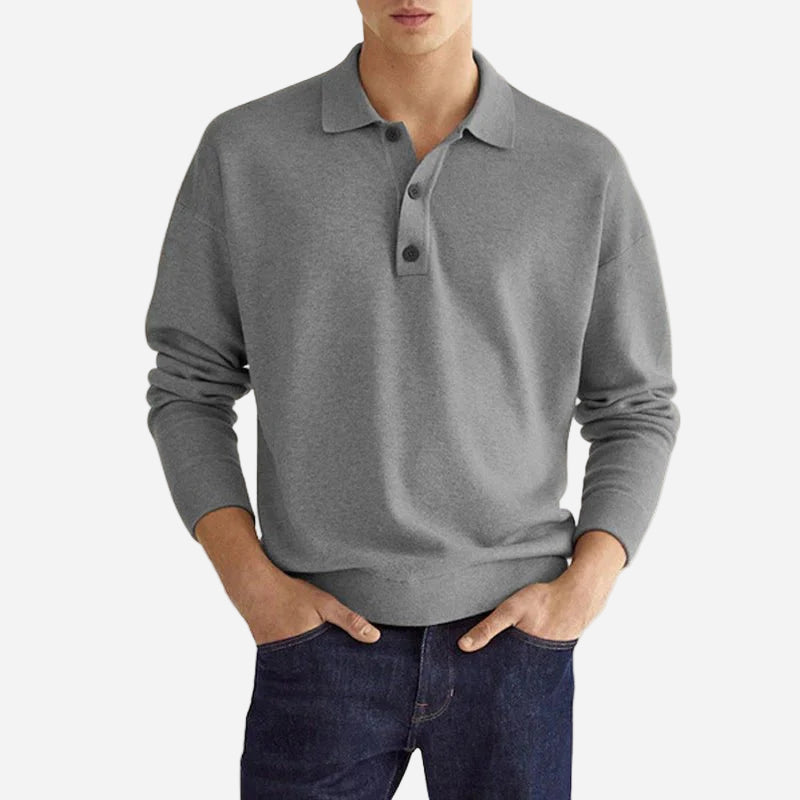 Langarmshirt für Herren - Casual & Elegant für den Winter