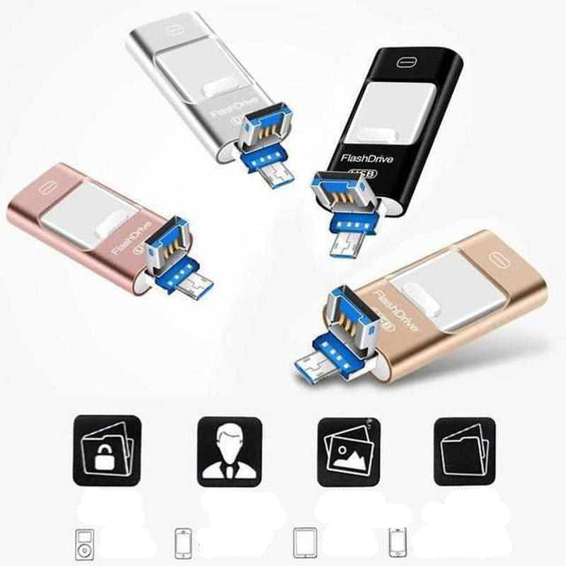 FlexiDrive: Externe USB-Speicher für iPhone & Android | Sofort mehr Speicherplatz