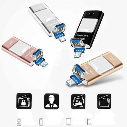 FlexiDrive: Externe USB-Speicher für iPhone & Android | Sofort mehr Speicherplatz