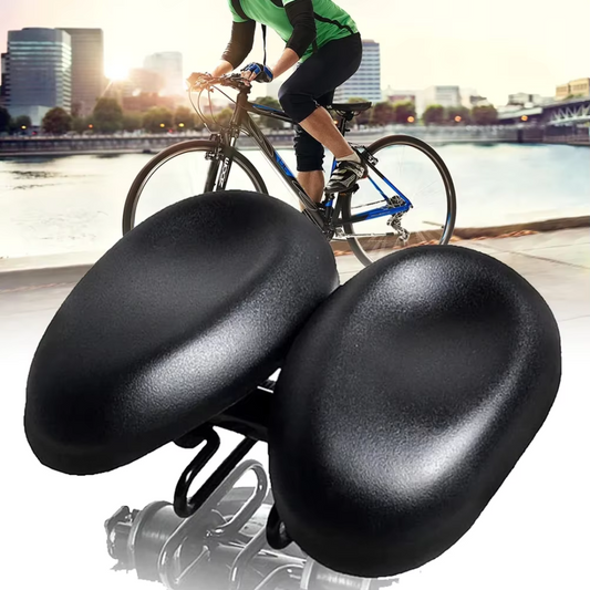 HW Noseless Fahrradsattel: Bequemer, Ergonomischer & Breiter Komfortsitz für Alle Fahrräder – Ideal für Lange Touren!