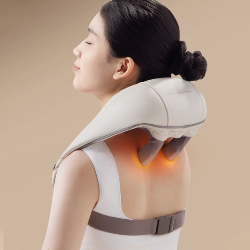 ZenTherapy Nackenmassagegerät - Wärmetherapie für ultimativen Komfort & Schmerzlinderung
