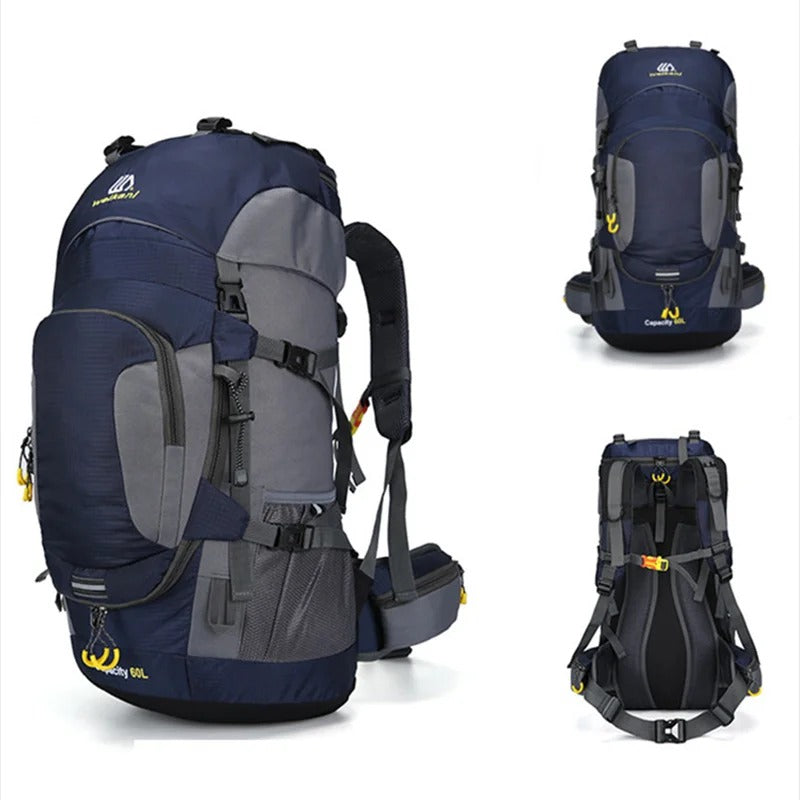 AdventurePro 60L Wasserdichter Outdoor-Rucksack – Perfekt für Wandern und Reisen