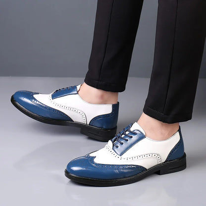 GEO Oxford anzugschuhe | Bequeme luxuriöse Lederschuhe für Herren