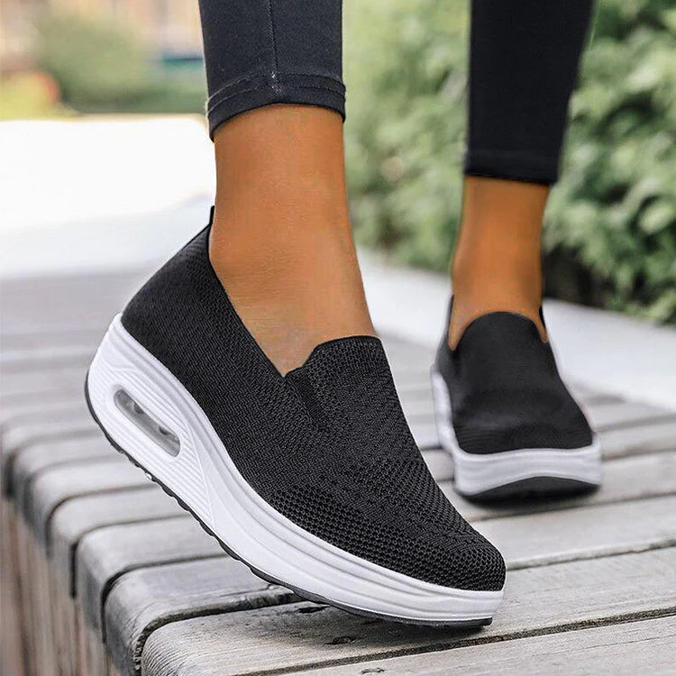 AktivSchuh Sneaker | Bequeme Ergonomische Leichte Slip-in Mesh turnschuhe damen Für einlage
