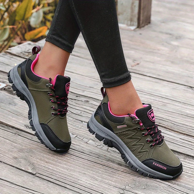 Eco trekkingschuhe | Ergonomische wasserdichte Wanderschuhe Damen für einlage