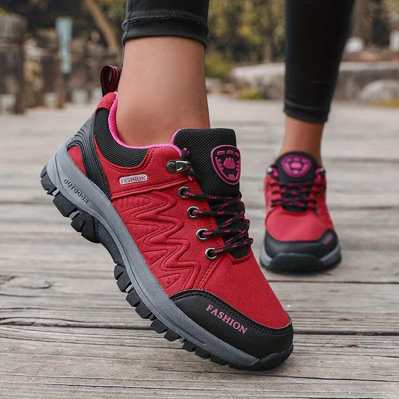 Eco trekkingschuhe | Ergonomische wasserdichte Wanderschuhe Damen für einlage