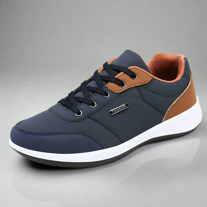 ECO freizeit sneakers | Leder Ergonomische Casual Sneakers für Herren