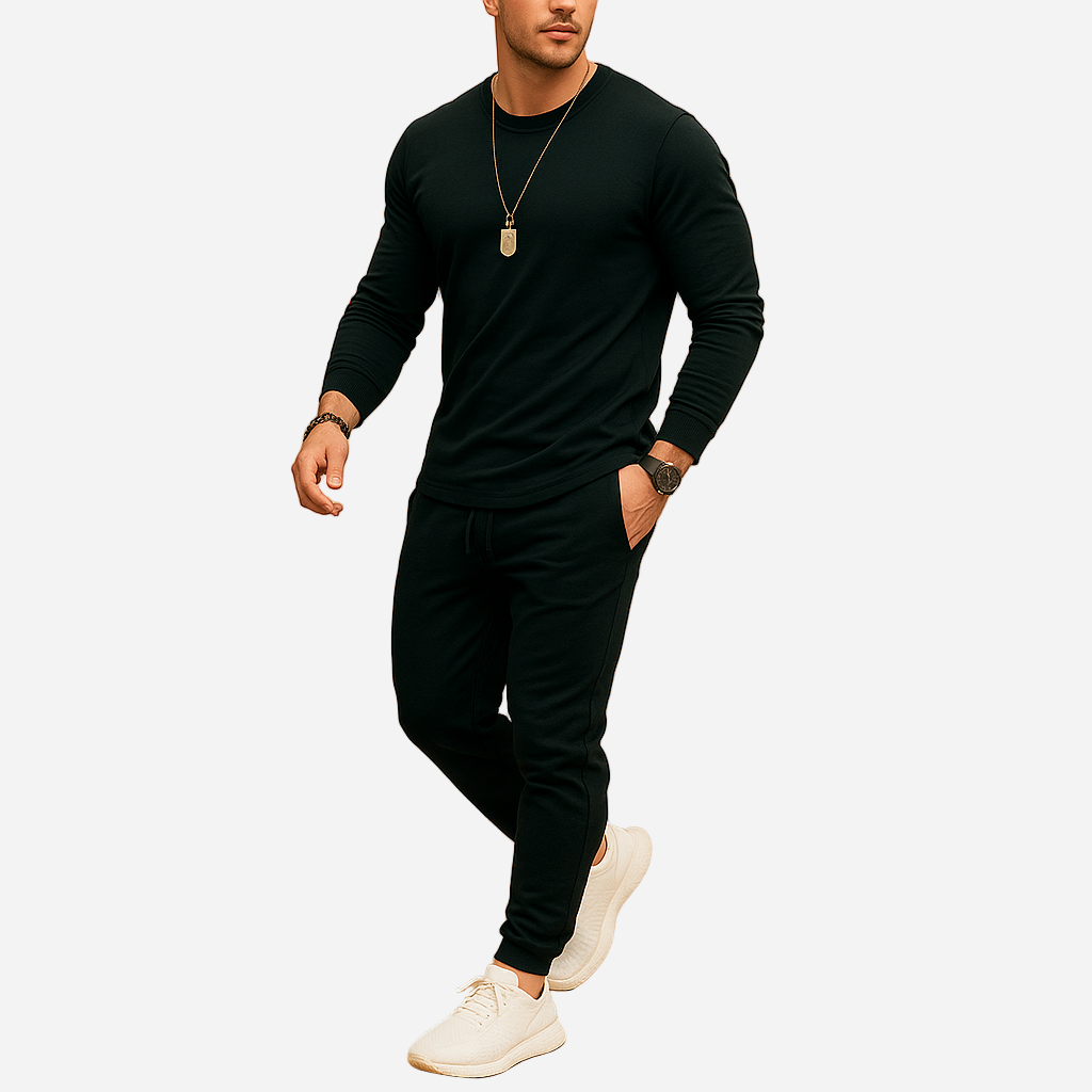 Trainingsanzug für Herren - Sweatshirt & Jogginghose für den Winter