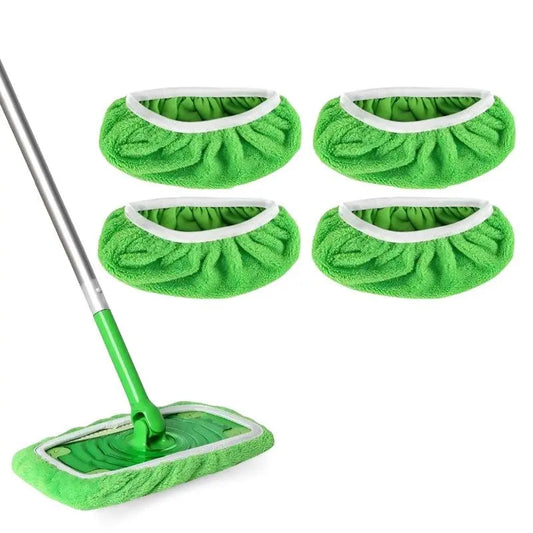 2+2 Gratis: Hochwertige, wiederverwendbare Mikrofaser-Mopp-Pads für Swiffer Sweeper – Gründlich & Umweltfreundlich Reinigen