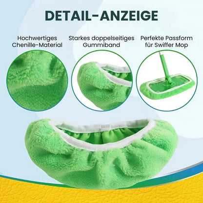2+2 Gratis: Hochwertige, wiederverwendbare Mikrofaser-Mopp-Pads für Swiffer Sweeper – Gründlich & Umweltfreundlich Reinigen