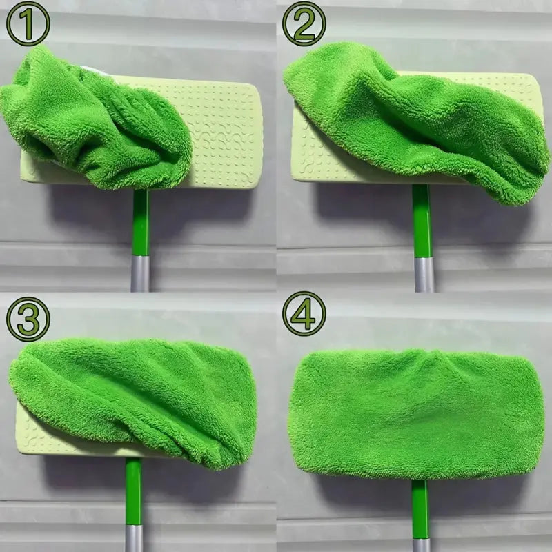 2+2 Gratis: Hochwertige, wiederverwendbare Mikrofaser-Mopp-Pads für Swiffer Sweeper – Gründlich & Umweltfreundlich Reinigen
