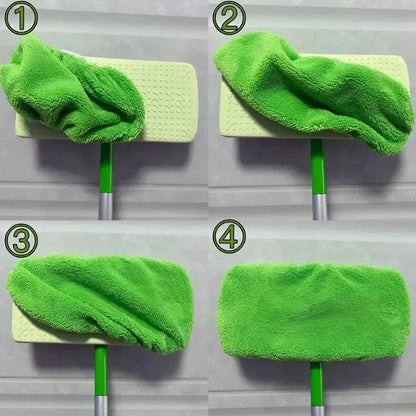 2+2 Gratis: Hochwertige, wiederverwendbare Mikrofaser-Mopp-Pads für Swiffer Sweeper – Gründlich & Umweltfreundlich Reinigen