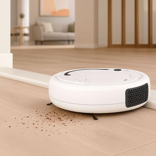 Vardi RS-3000: Intelligenter 3-in-1 Saugroboter - Saugt, wischt und kehrt für ein makelloses Zuhause