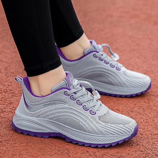 AktivSchuh Sneaker | Bequeme Ergonomische Leichte Mesh turnschuhe damen Für einlage
