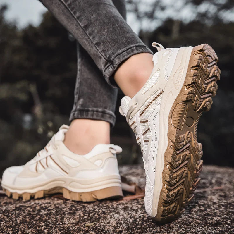 Eco trekkingschuhe | Ergonomische wasserdichte Wanderschuhe Damen für einlage