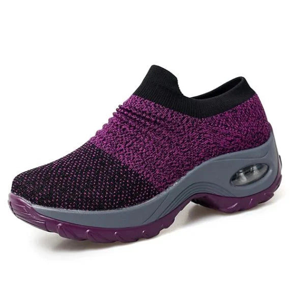 AktivSchuh Sneaker | Bequeme Ergonomische Leichte Slip-in Mesh turnschuhe damen Für einlage