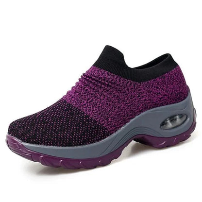 AktivSchuh Sneaker | Bequeme Ergonomische Leichte Slip-in Mesh turnschuhe damen Für einlage