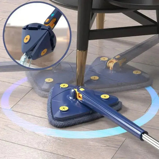 360° Reinigungsmopp: Mühelos jede Ecke erreichen – für strahlende Böden