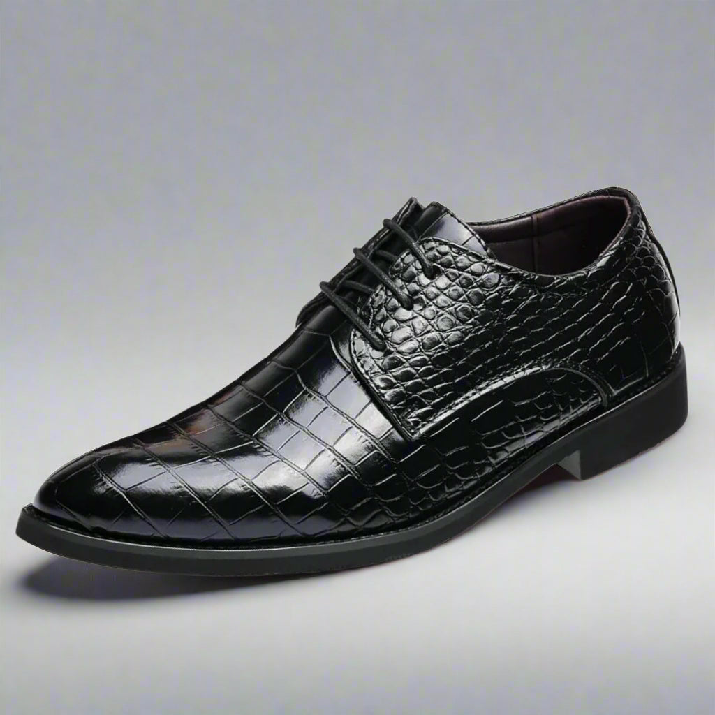 GEO Oxford anzugschuhe | Bequeme Business-Lederschuhe für Herren
