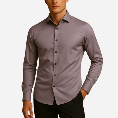 Hemd für Herren - Slim Fit & Stretch für den Winter