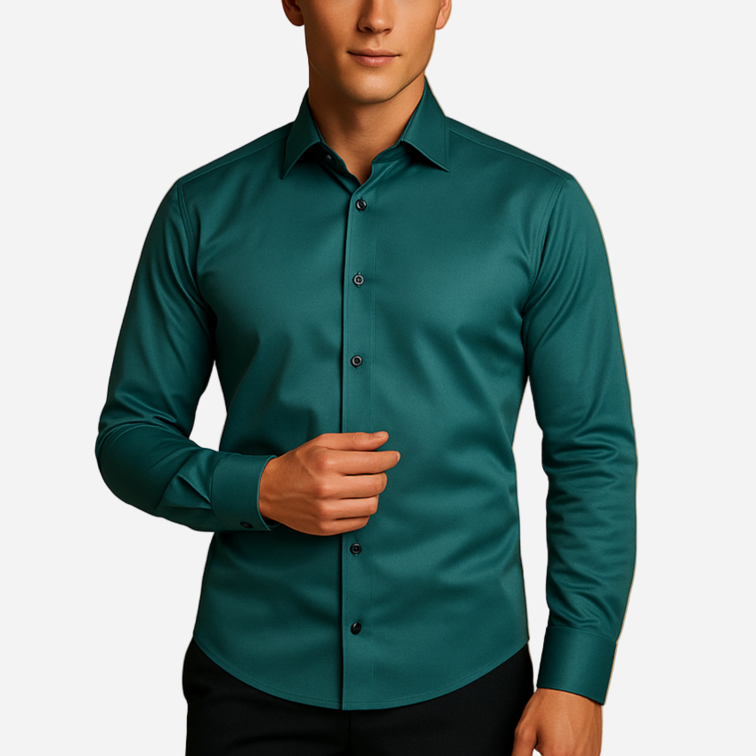 Hemd für Herren - Slim Fit & Stretch für den Winter