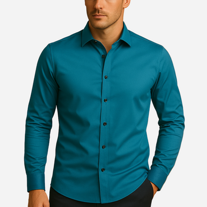 Hemd für Herren - Slim Fit & Stretch für den Winter