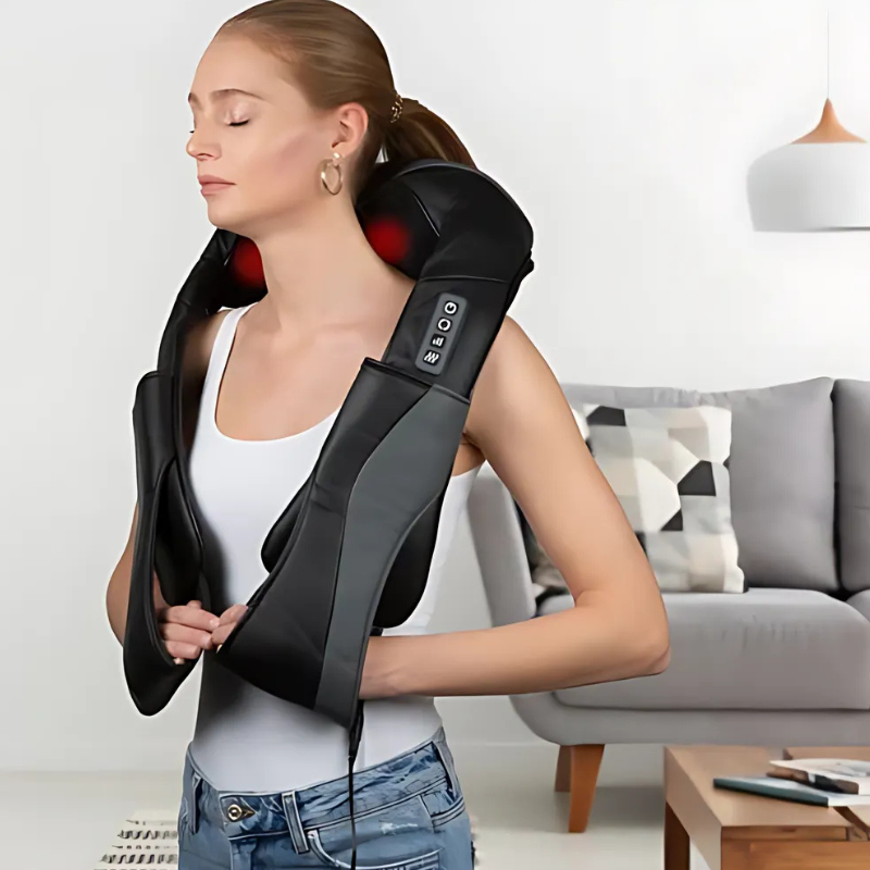 RelaxPro - Kabelloses Shiatsu-Massagegerät mit Wärme