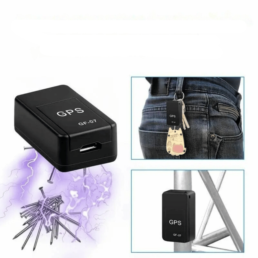 Mini GPS Tracker - Echtzeit-Autolokalisator | Magnetisch für Fahrzeuge und Wertgegenstände