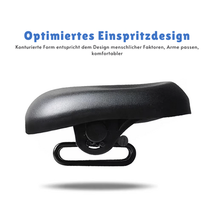 HW Noseless Fahrradsattel: Bequemer, Ergonomischer & Breiter Komfortsitz für Alle Fahrräder – Ideal für Lange Touren!
