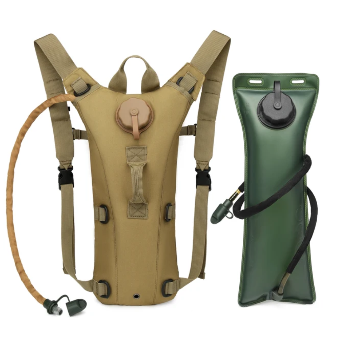 EcoGuard Wasserrucksack mit 3L Trinksystem - Perfekt für Outdoor-Abenteuer