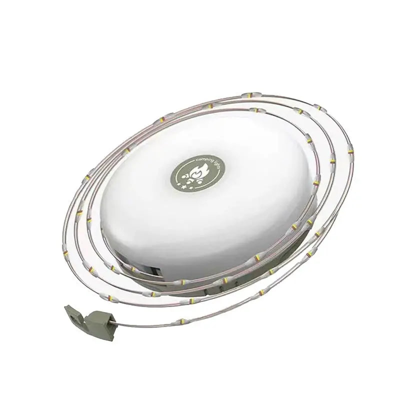 Vielseitige 4-in-1 Campinglampe: Lichterkette, Laterne & Powerbank für unvergessliche Outdoor-Erlebnisse