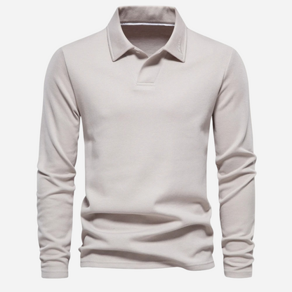 Polo Shirt für Herren - Langarm & Warm für den Winter